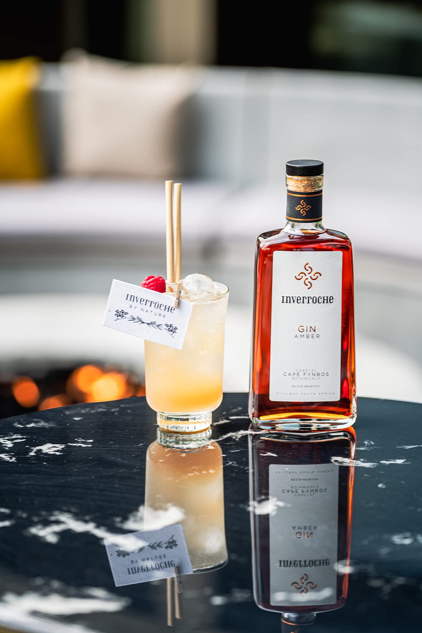 Inverroche Amber Gin, Super-preium Gin dal Sud Africa, vol 43%, 70CL