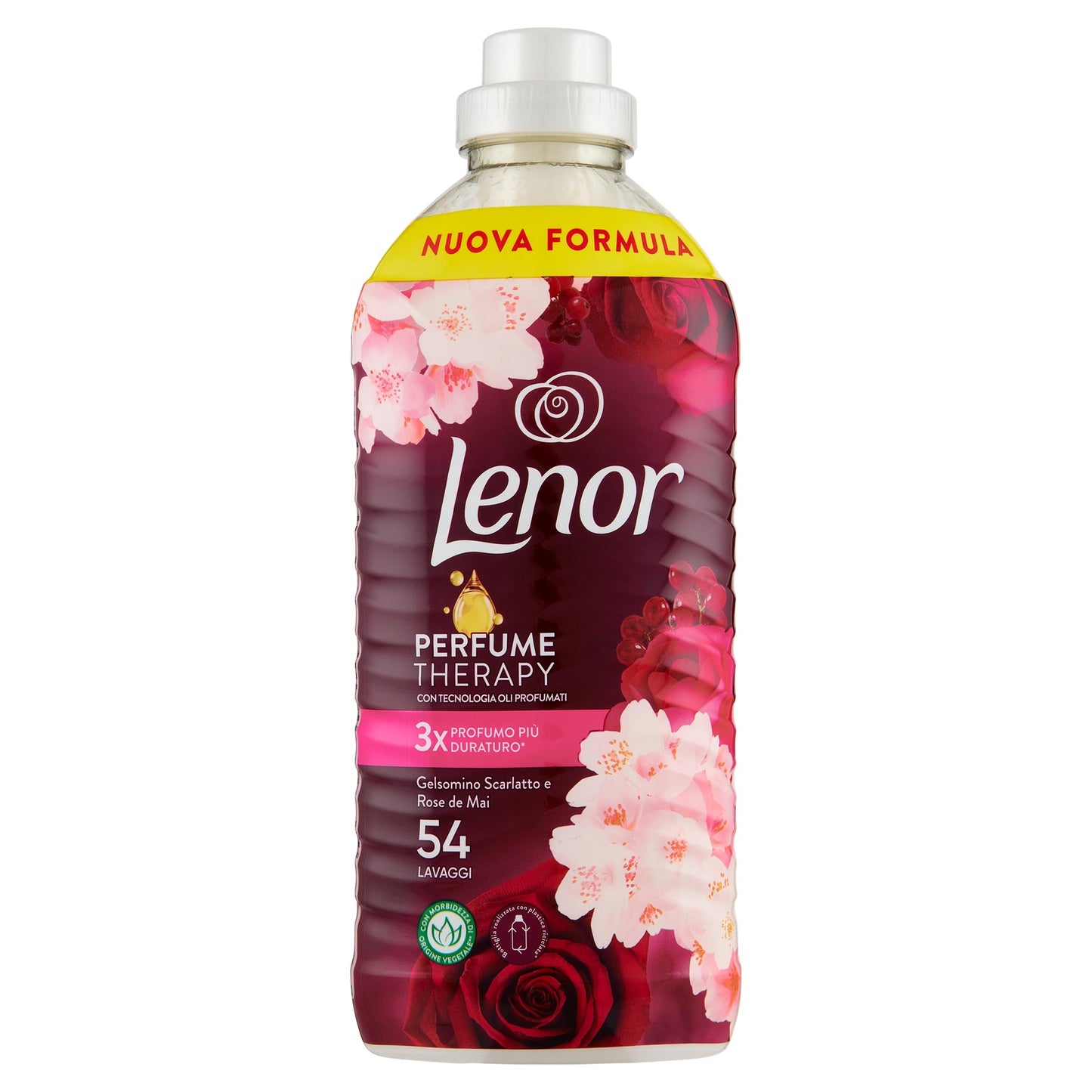 Lenor Ammorbidente Lavatrice Concentrato Gelsomino Scarlatto e Rose de Mai, 1134ml