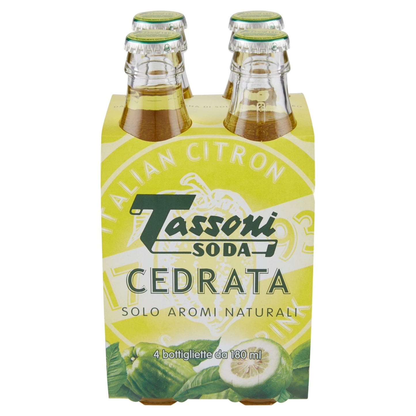Tassoni Cedrata 18cl X4, 72cl