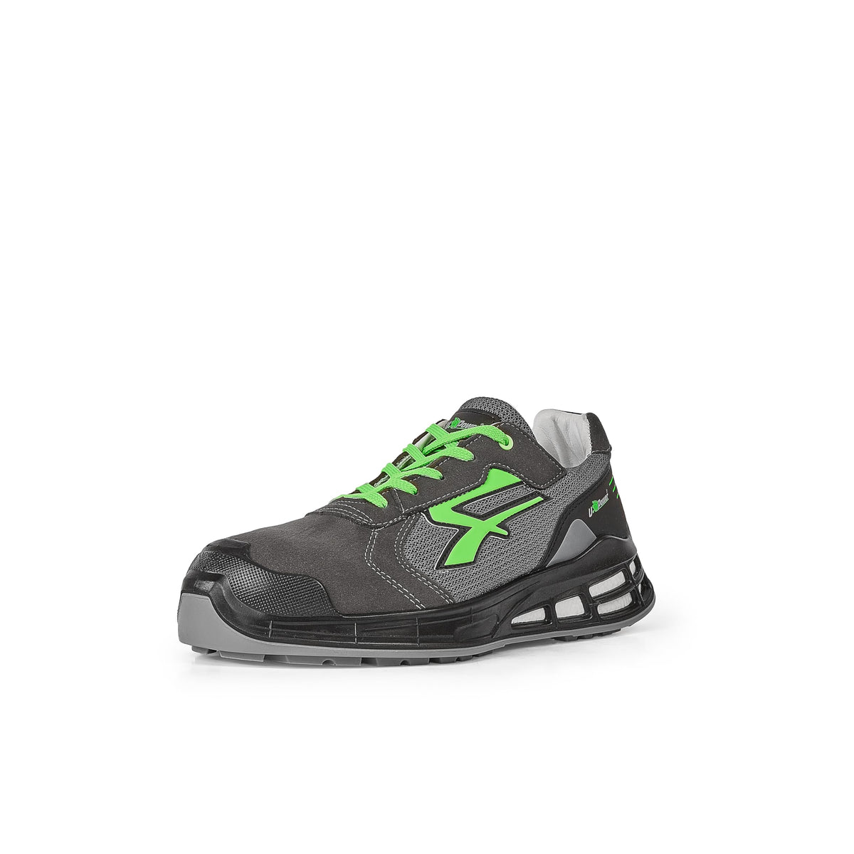 U-Power Red Premium Egon, Scarpe Antinfortunistiche Basse in Nylon Traspirante e Microfibra, Puntale in Alluminio, Suola Infinergy, Antiperforazione