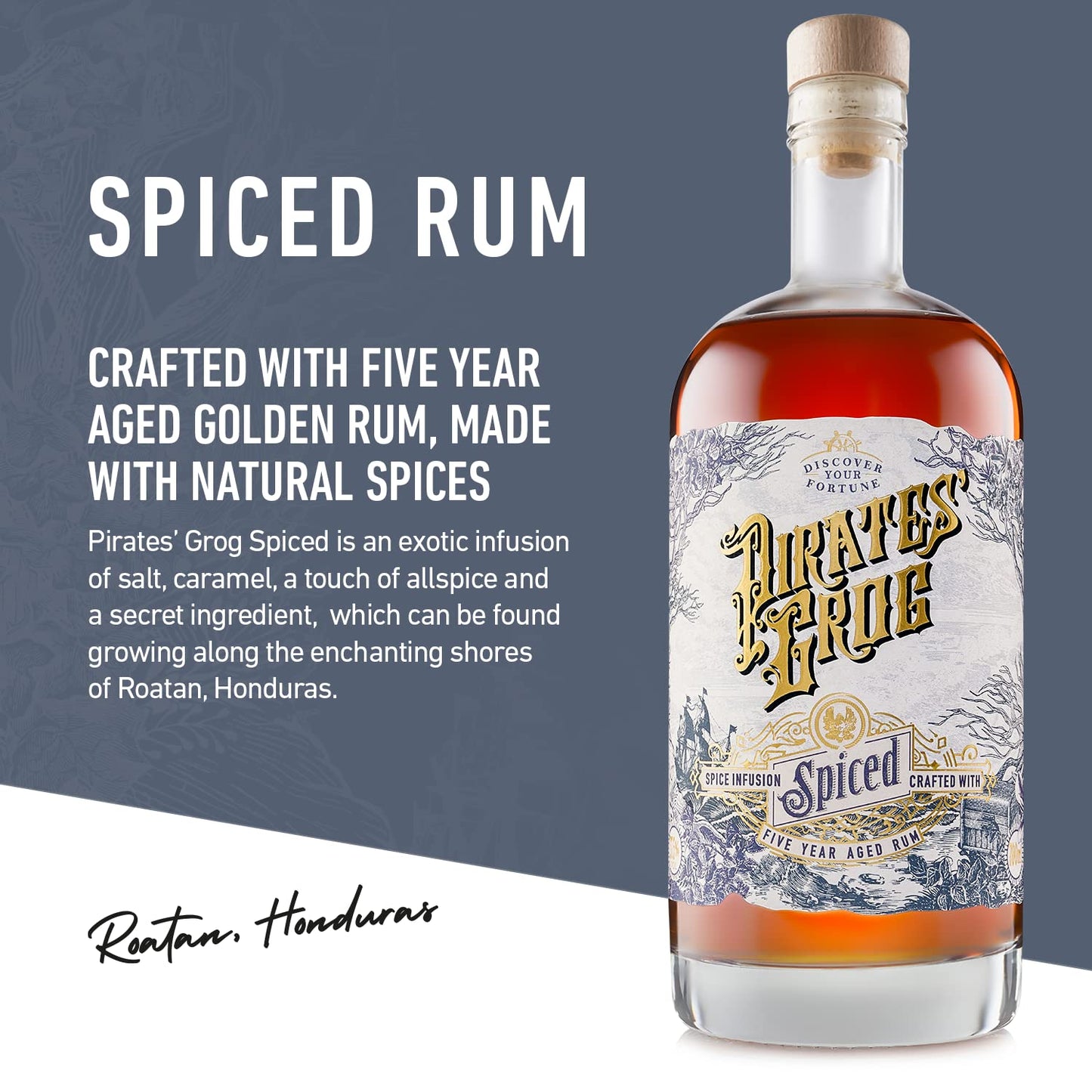 Pirate's Grog Spiced Rum 70 cl