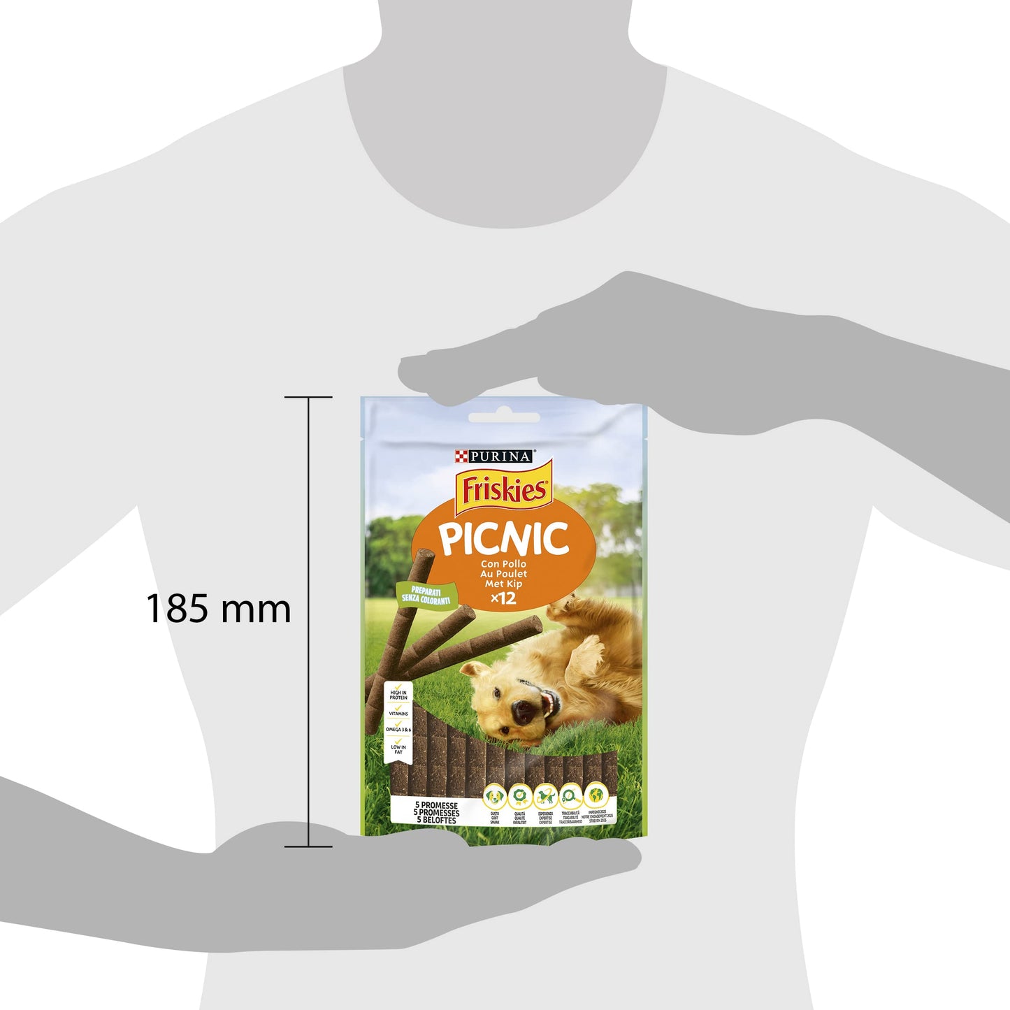 Purina Friskies Picnic Snack Cane con Pollo 100 g