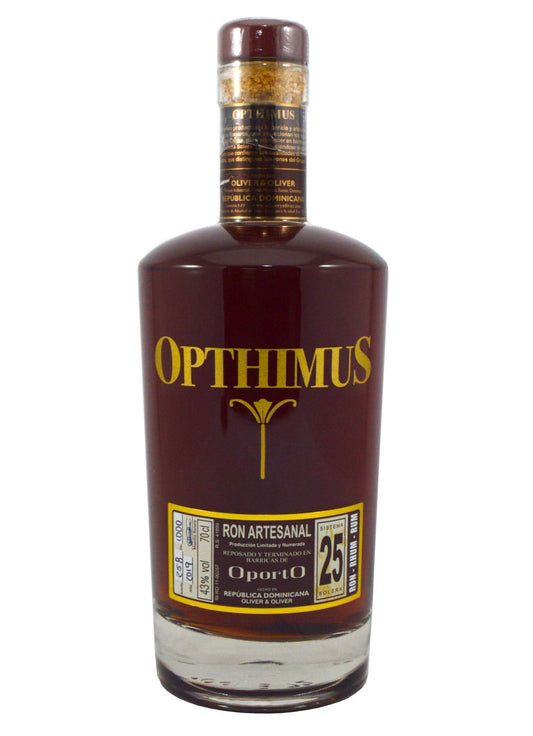 Opthimus 25 Años Solera Metodo Solera OportO Ron Artesanal 43% Vol. 0,7l in Giftbox