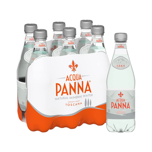 Acqua Panna Acqua minerale con anidride carbonica, 24 bottiglie di chiusura x 50 cl