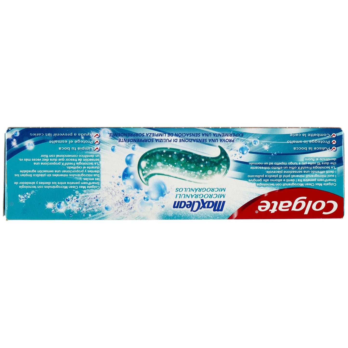 Colgate Dentifricio Max Clean Microgranuli Pulizia Profonda, 75ml