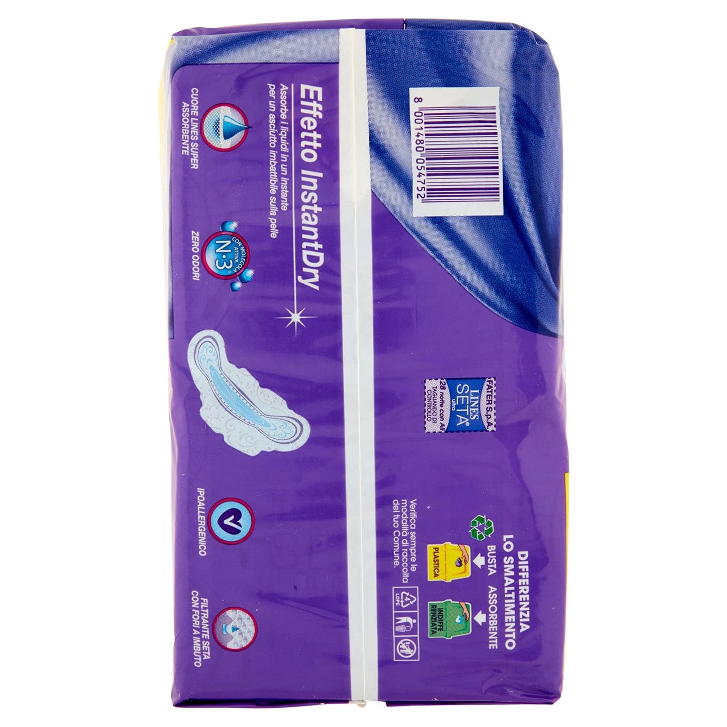 Lines Assorbenti Seta Ultra Notte, 28 Pezzi