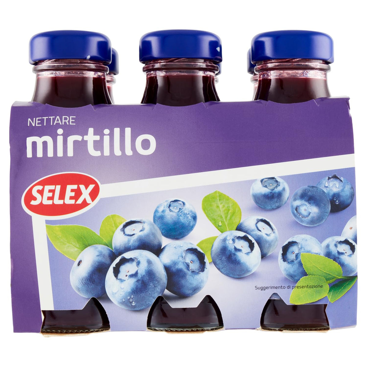 Selex nettare di mirtillo 6x125 ml