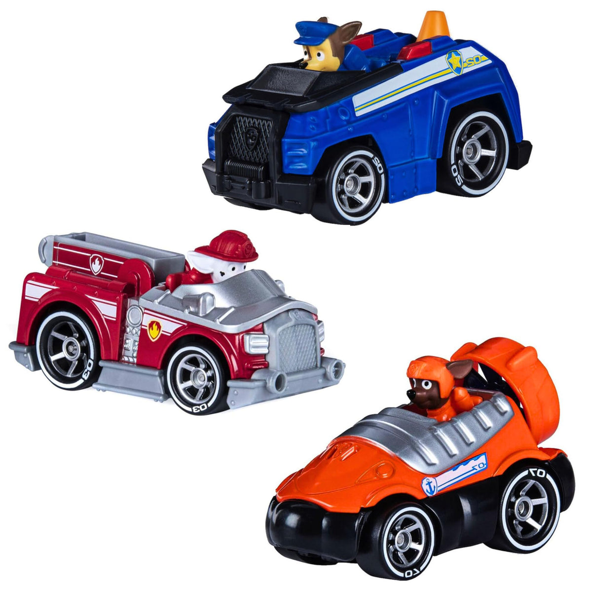 Paw Patrol - True Metal Collectible - Cuccioli di camion in metallo pressofuso