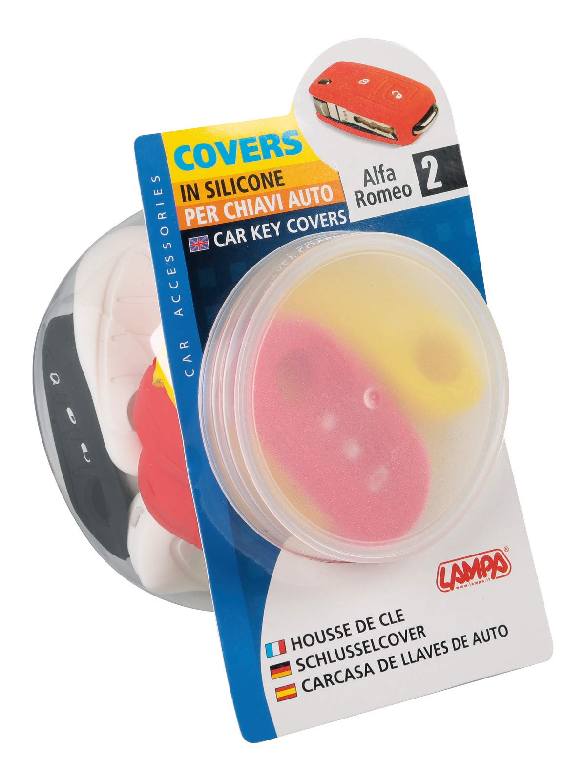 Lampa Display 20 Pezzi Key Cover Alfa Romeo 2 Assorted Colours