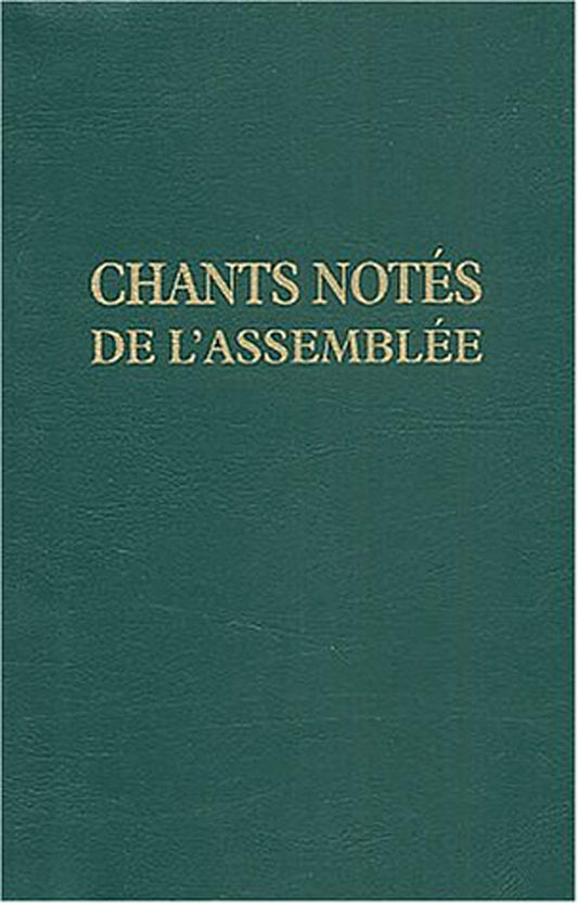 Chants Notes De L'Assemblee