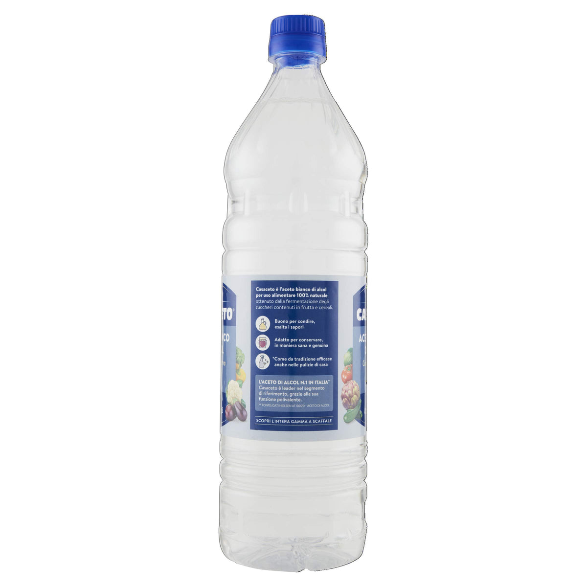 De Nigris 1889 Casaceto, Aceto Bianco di Alcol, 12 Confezione da 1075 Grammi