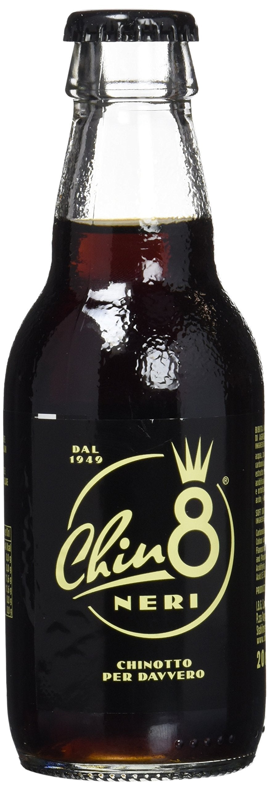 Chin8 Chinotto Bibita a Base di Agrumi - confezione da 6 x 200 ml