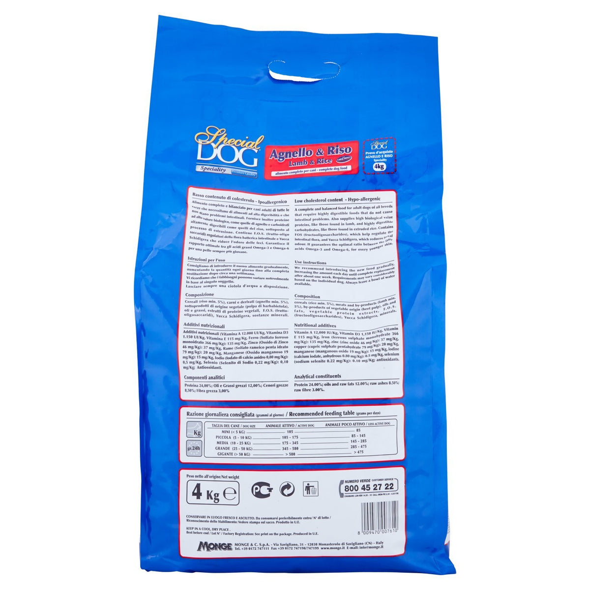 Special Dog Crocchette - 4 kg