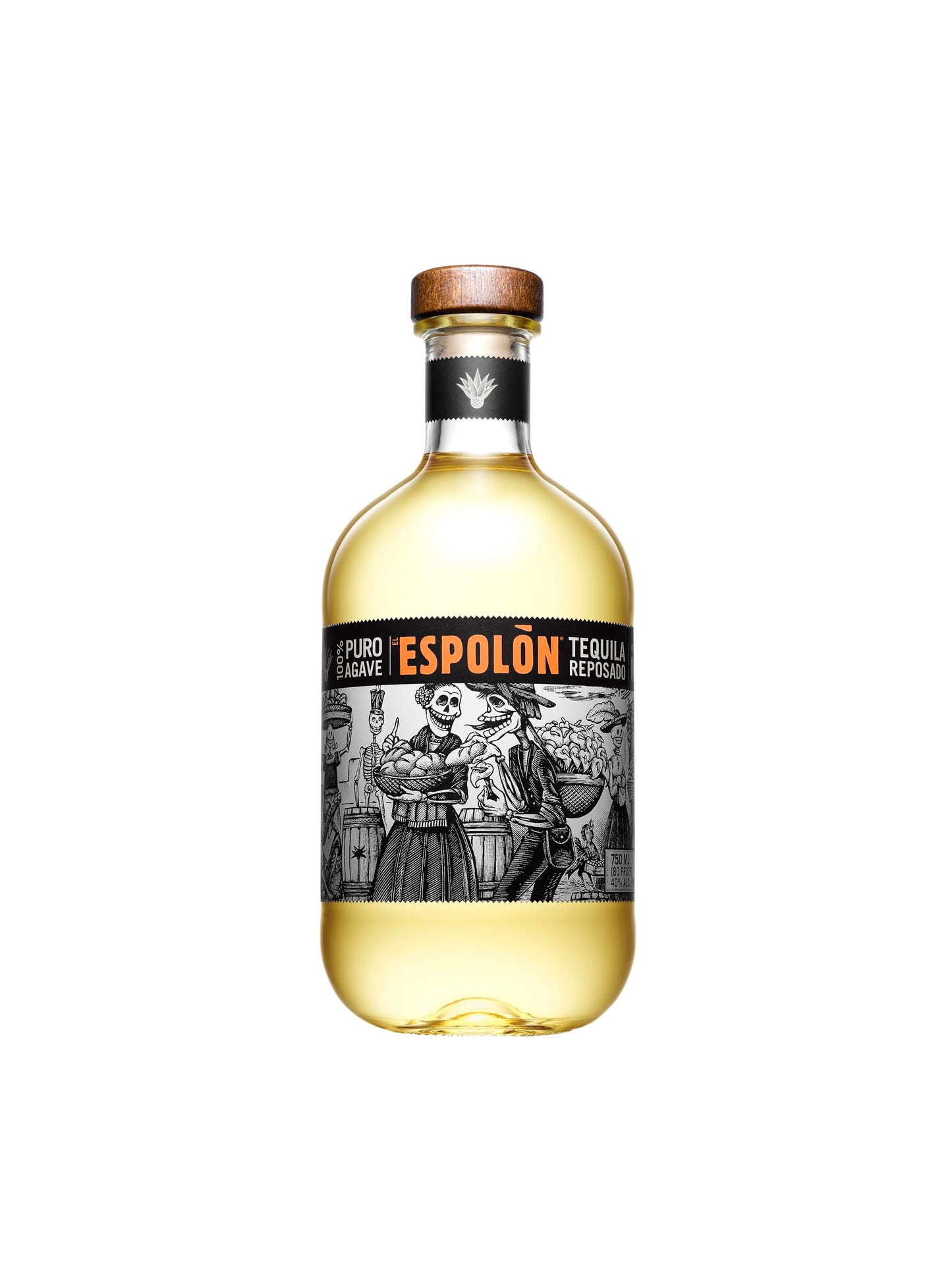 Espolòn - Tequila Reposado, 70 cl, Tequila 100% Agave Invecchiata 6 Mesi, 40% Vol