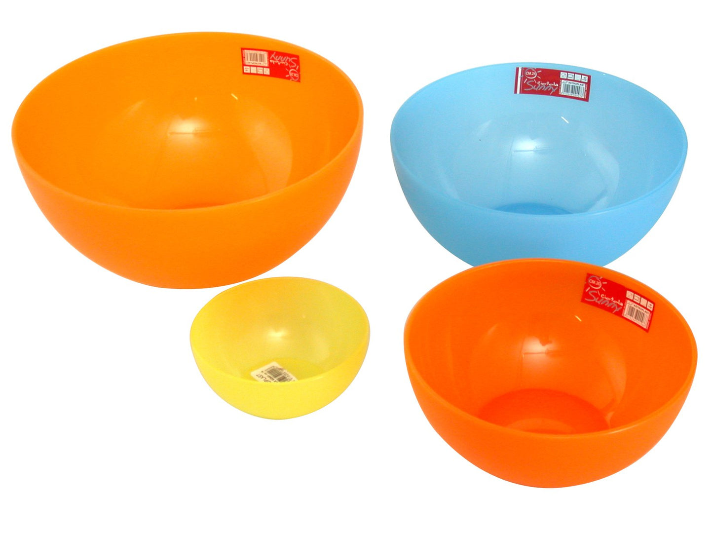 H&H Pengo 6003724 Sunny Insalatiera, 24 cm, Multicolore