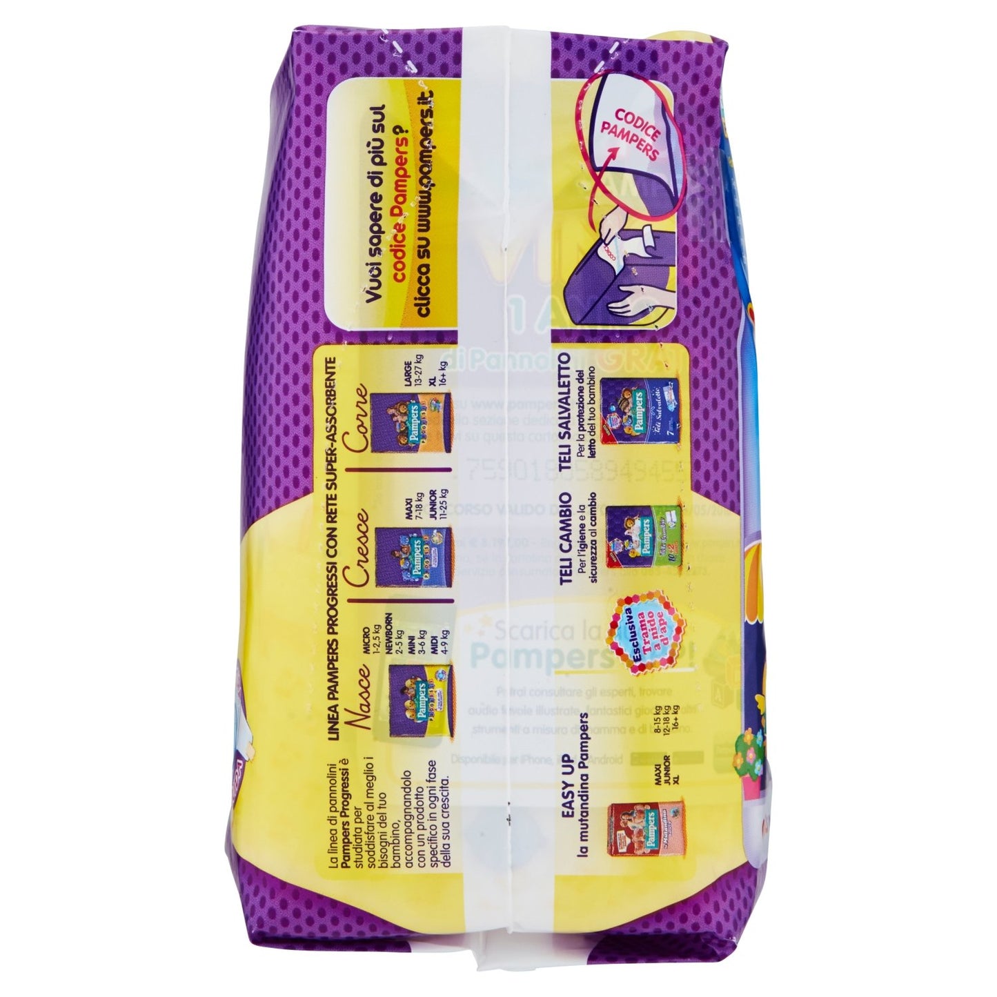 Pampers Progessi 2-5 Kg, Confezione da 28 Pannolini