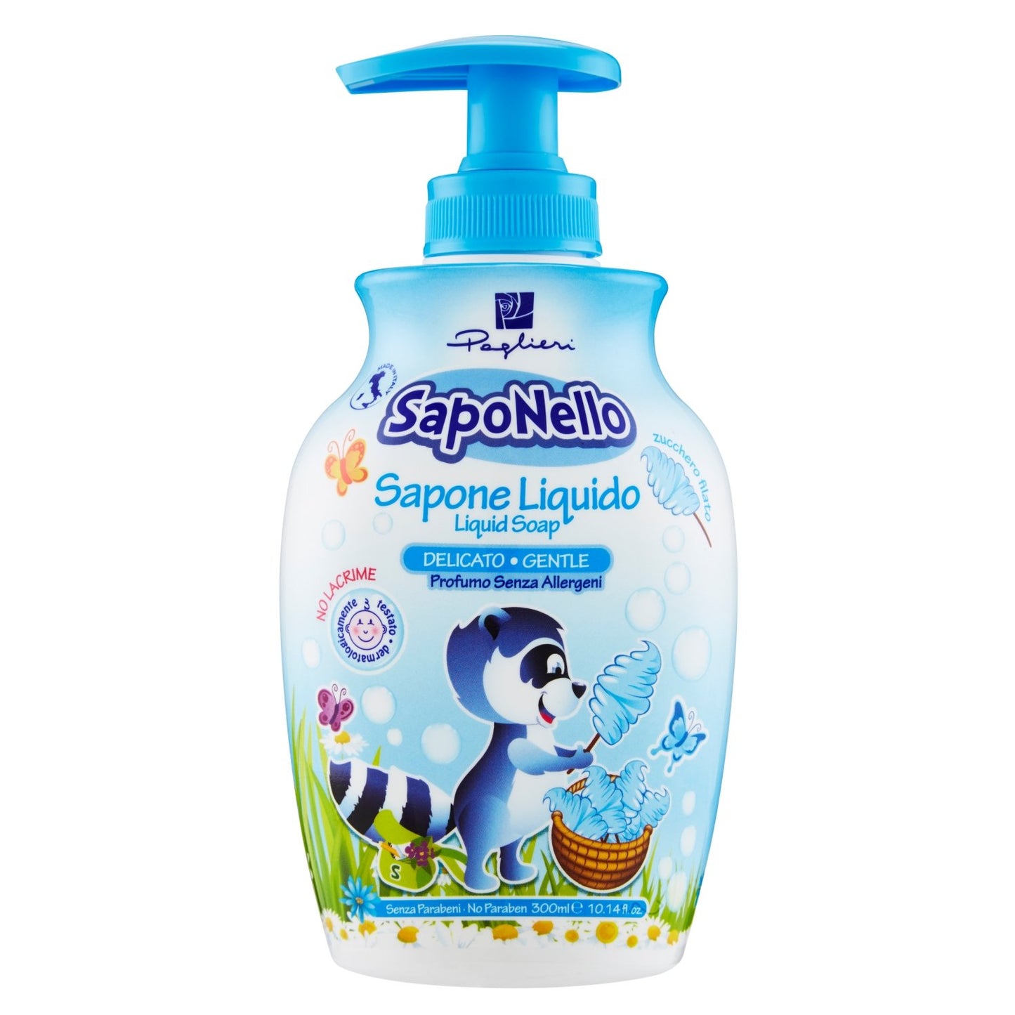 Saponello Sapone Liquido Mani per Bambini, 300ml