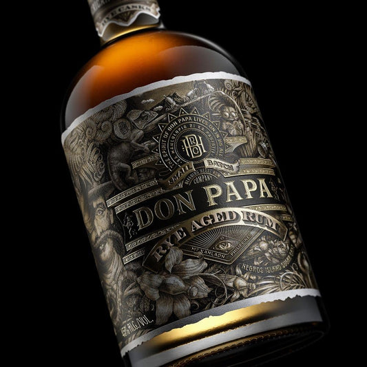 RUM DON PAPA RYE AGED RUM SMALL BATCH 70CL IN ASTUCCIO