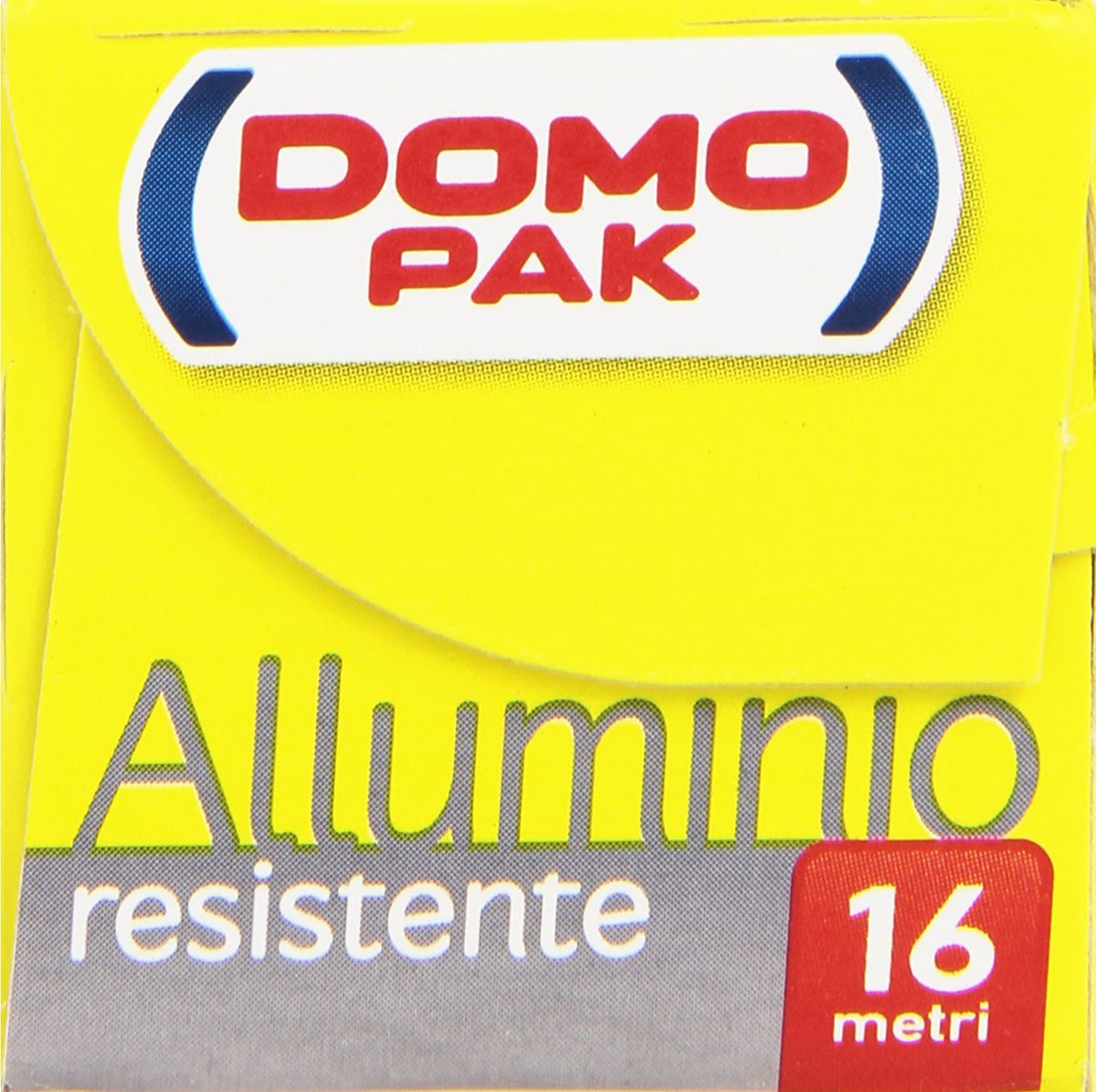 Domopak - Alluminio, Resistente Adatto Per Conservare e Cuocere - 16 Metri [2 pezzi]