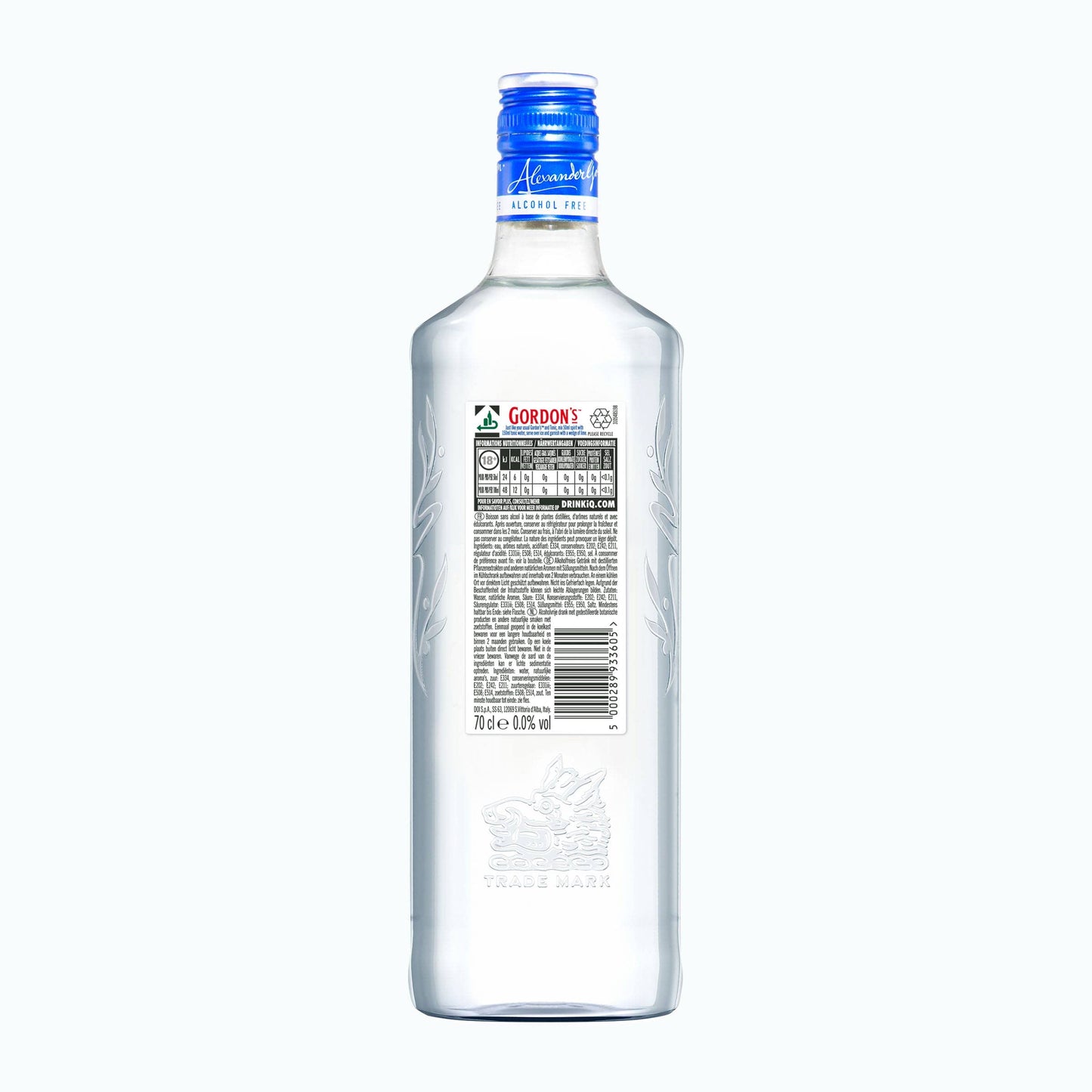 Gordon's Alcohol Free 0,7L (0% Vol.)