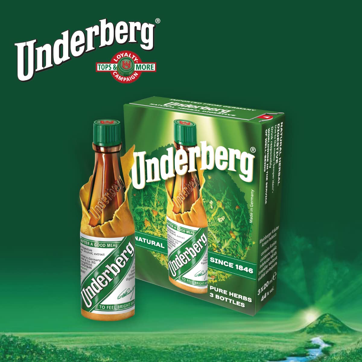 Underberg Underberg Cl.2 Tripack - 200 ml