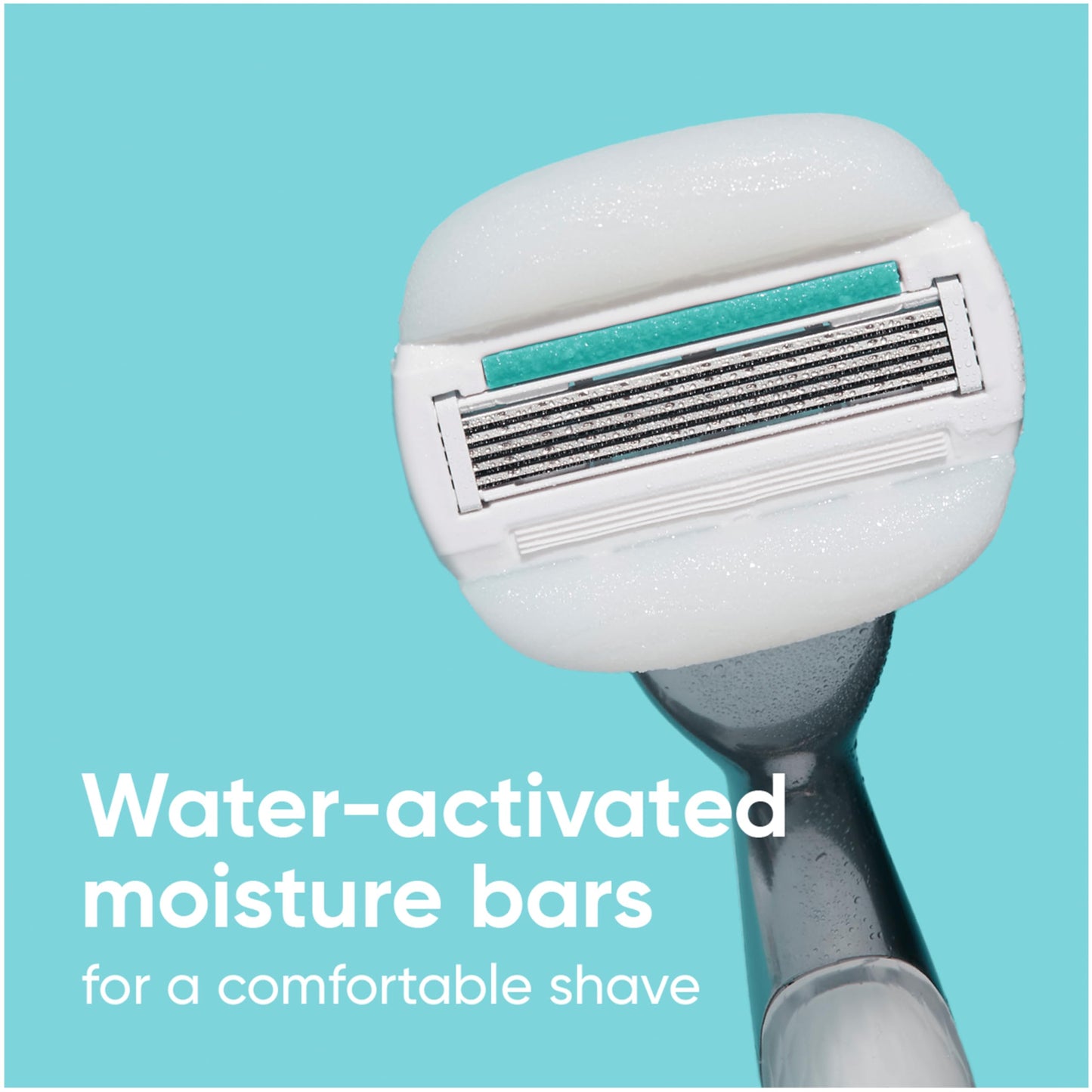 Gillette Venus Comfortglide Sensitive Lamette di ricambio per Rasoio da Donna, 3 Ricariche