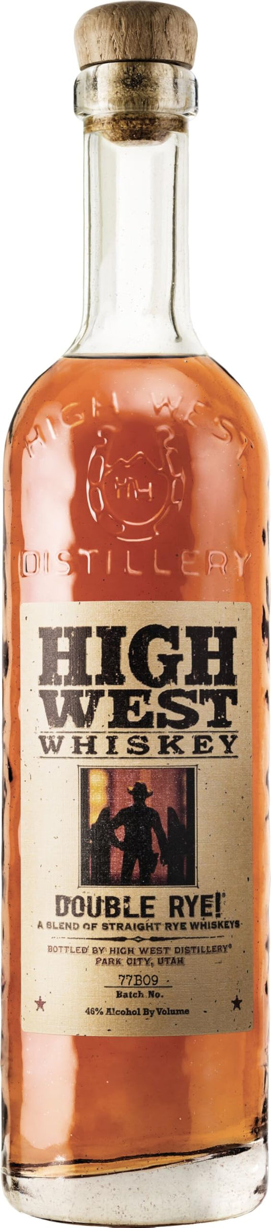 High West Whiskey DOUBLE RYE! 46% Vol. 0,7l