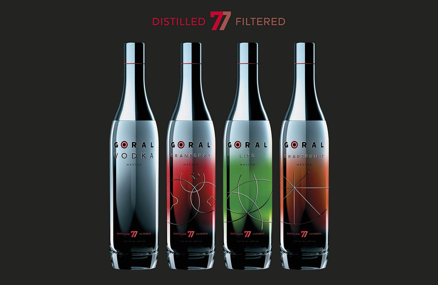 Goral Vodka 70 cl, 40º