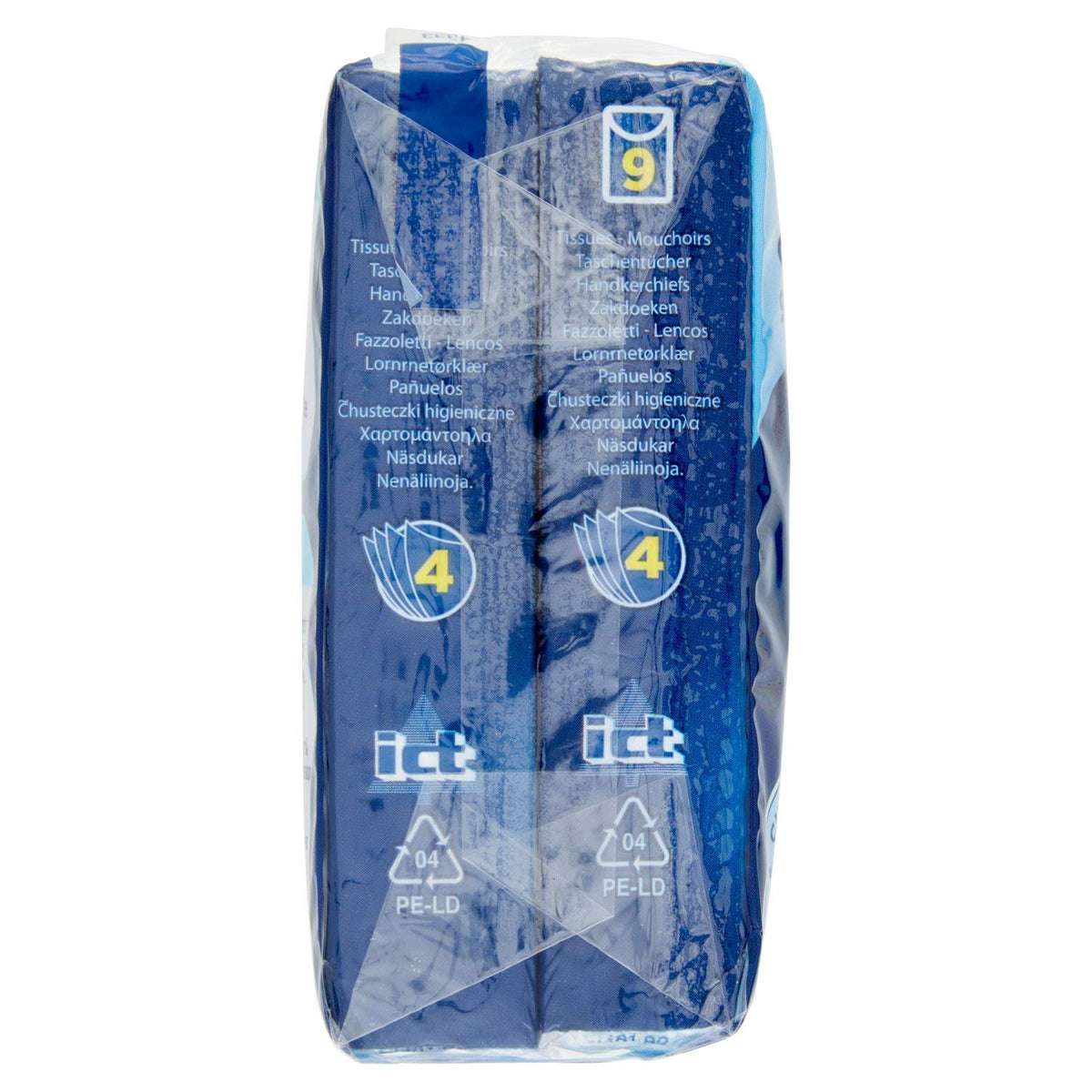 Foxy, Fazzoletti ipoallergenici, 10 pacchetti, 4 veli