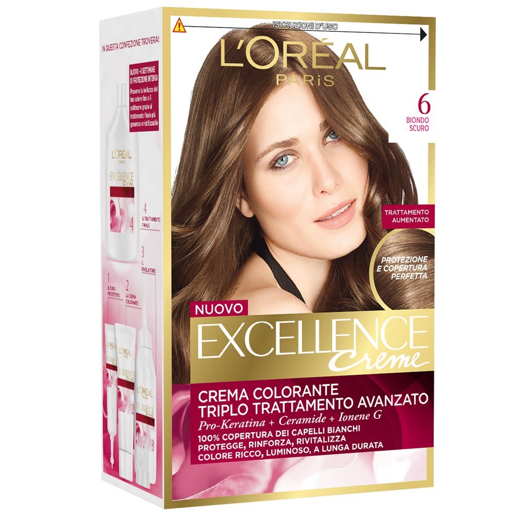 EXCELLENCE Crema Colorante Biondo Scuro 6 40 Ml