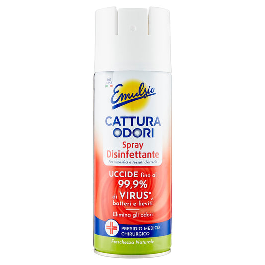 Emulsio Deoambiente Spray Catturaodori Disinfettante Ml350, 350ml