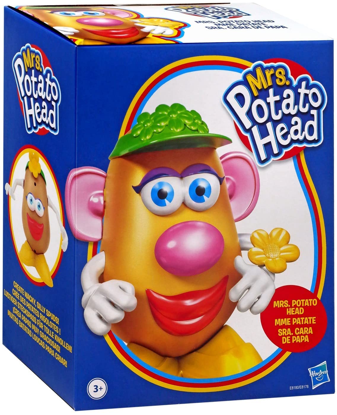 Mr Potato Mrs. - Set di 11 pezzi con testa di patata