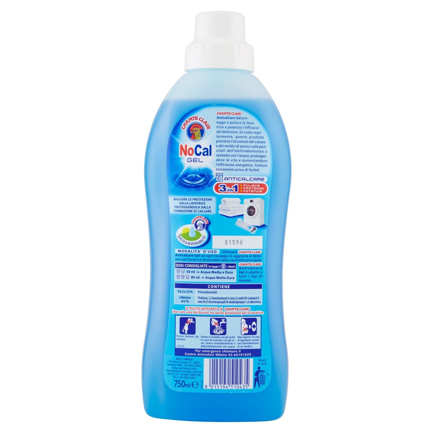 Chantecliare No Cal Gel 750Ml