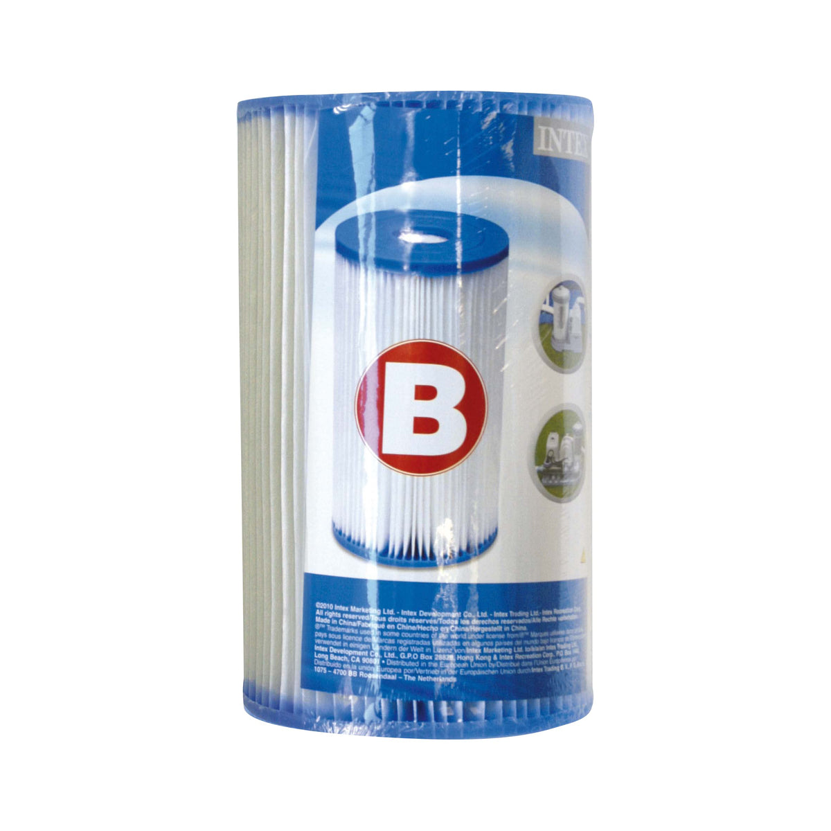 2 cartucce filtro piscina 5-3/4 pollici x 25,4 cm diametro per pompe di eccesso (2 pezzi totali)