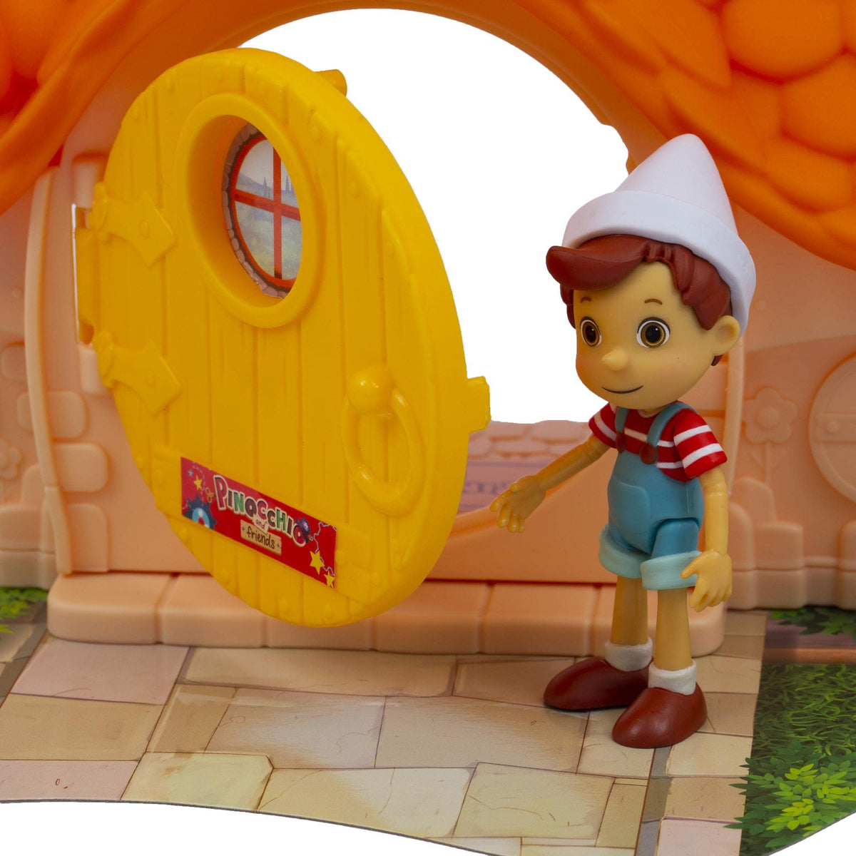 Giochi Preziosi Pinocchio - Playset Con Doppia Ambientazione La Casa E Il Negozio Di Giocattoli Di Geppetto Con 2 Personaggi Inclusi, Per Bambini A Partire Dai 3 Anni, PNH05000