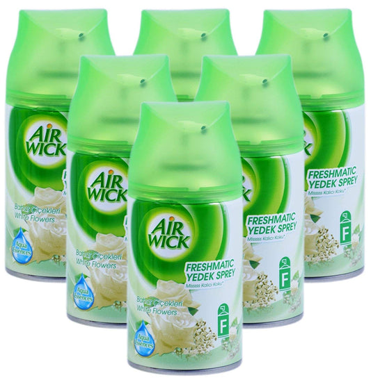 Airwick &apos crescita Fiori Bianchi per FreshMatic Max – confezione da (6 X 250 ML)