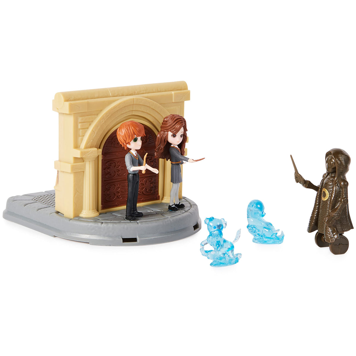 Wizarding World, set Stanza delle Necessità 2 in 1 con 2 bambole articolate e 3 accessori, collezione Harry Potter, giocattoli per bambini dai 5 anni in su