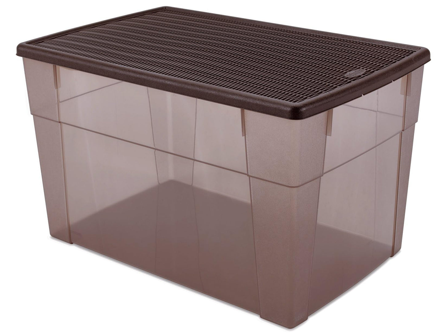 Stefanplast Elegance Scatola Visualbox, Marrone, 59x39x35 cm