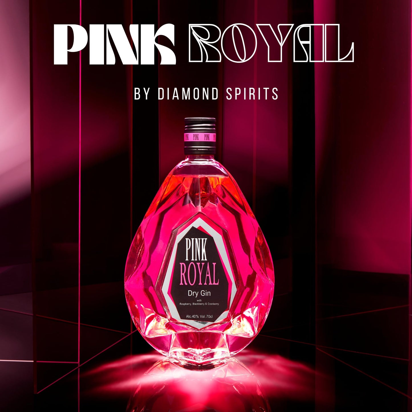 Pink Royal Dry Gin 40% Vol. 0,7l