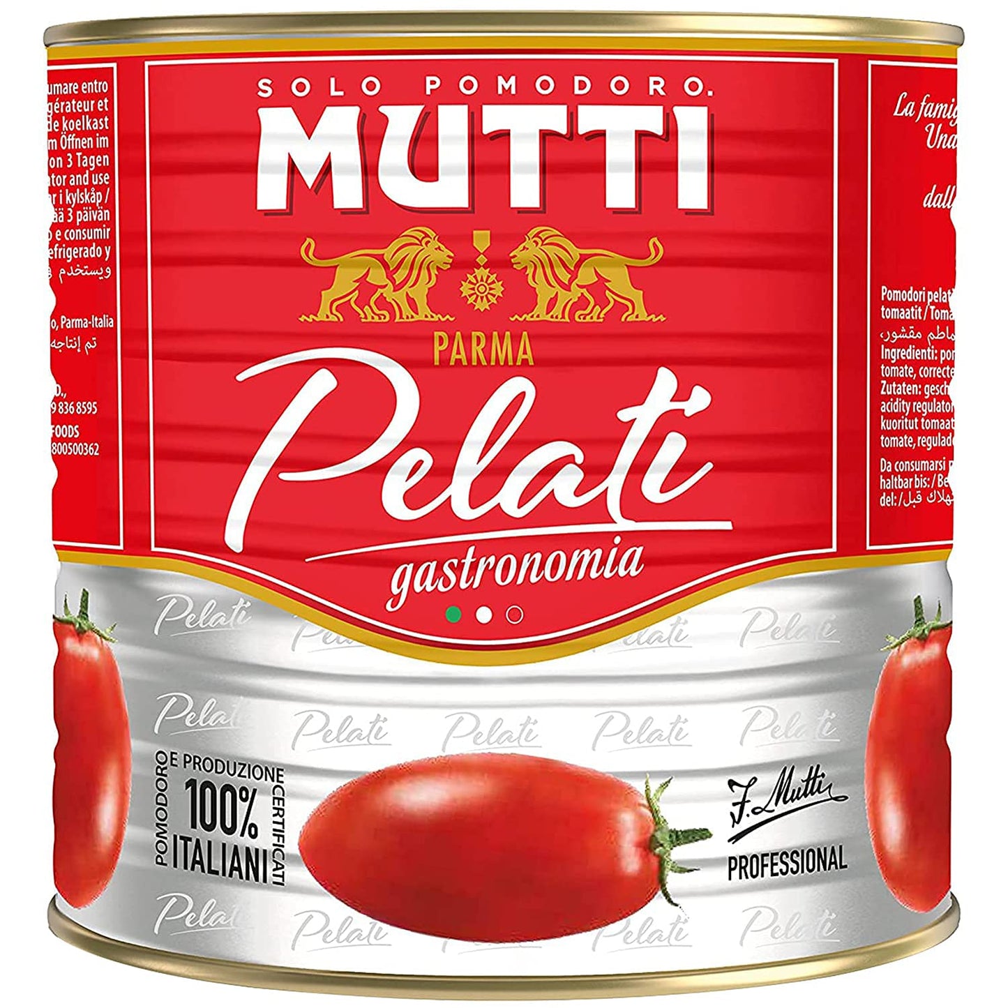 Mutti Pelati gastronomia 2500 g