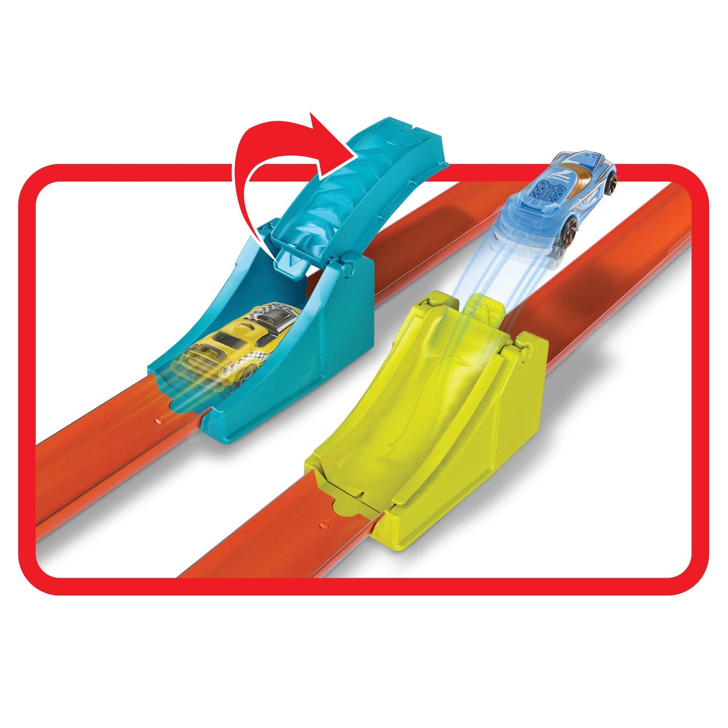 Hot Wheels Pista Lanciatore Infernale, Playset per Macchinine con Veicolo Incluso, Gioco per Bambini di 4 + Anni, GBF89