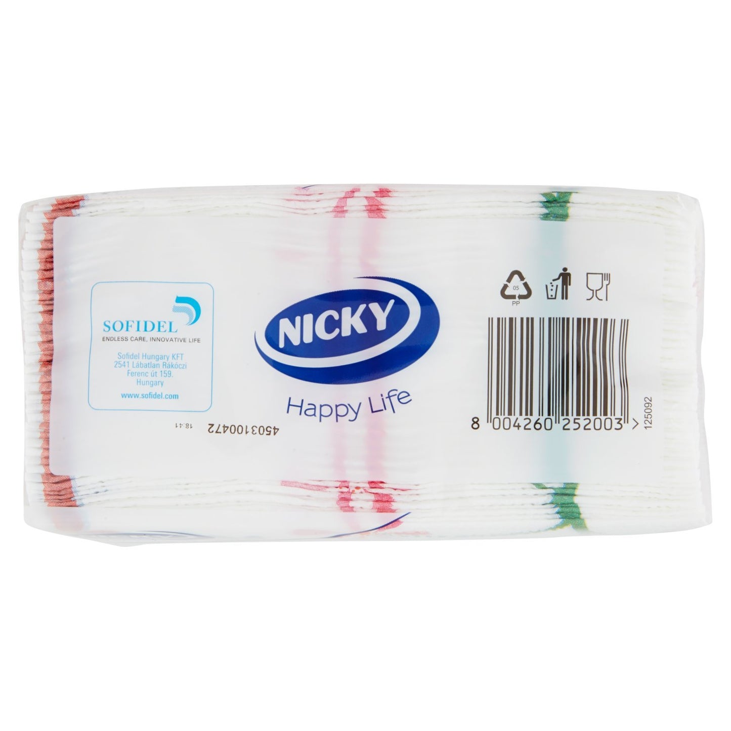 Nicky Tovaglioli Carta - 10 Confezioni da 70 pezzi