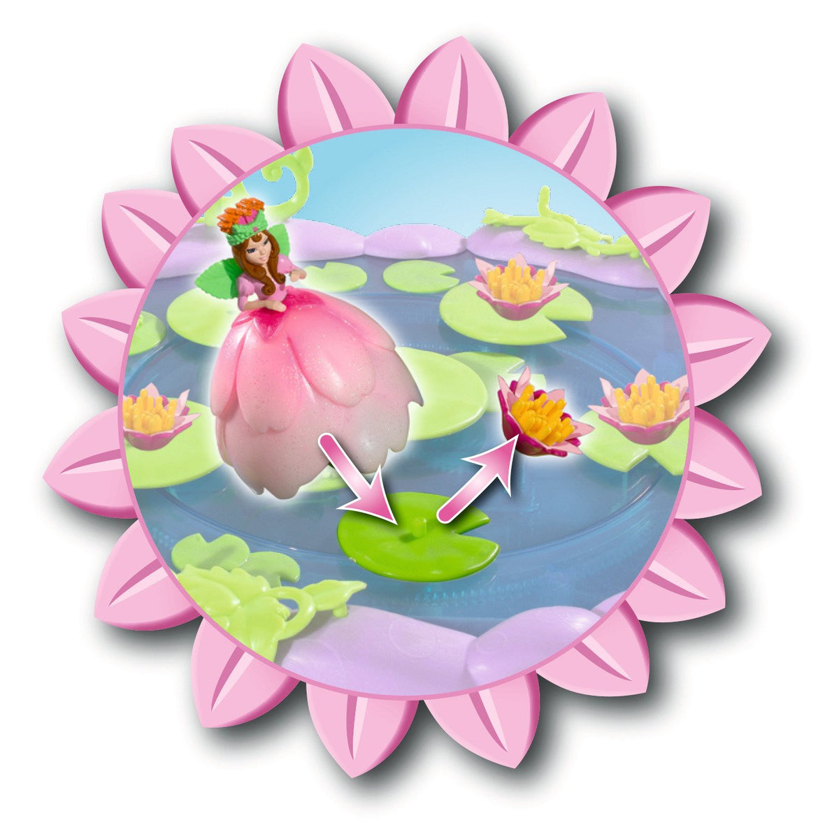 Simba 109203938 - Flowee Playset Laghetto
