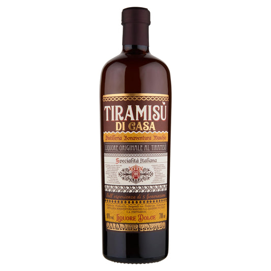 Bonaventura Maschio, Tiramisù di Casa, Liquore Originale al Tiramisù - 700ml