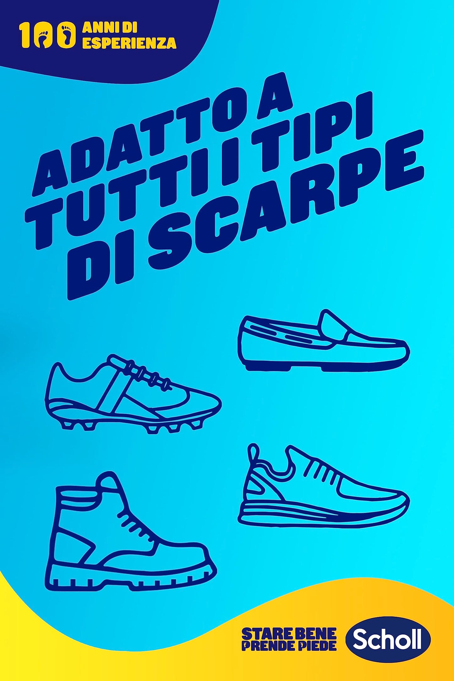 Scholl ExpertCare, Deodorante Spray per Scarpe con Tecnologia Attiva sul Controllo degli Odori, Elimina e Protegge dai Cattivi Odori per 48h, Adatto ad Ogni Tipo di Scarpa, Flacone Spray da 150 ml