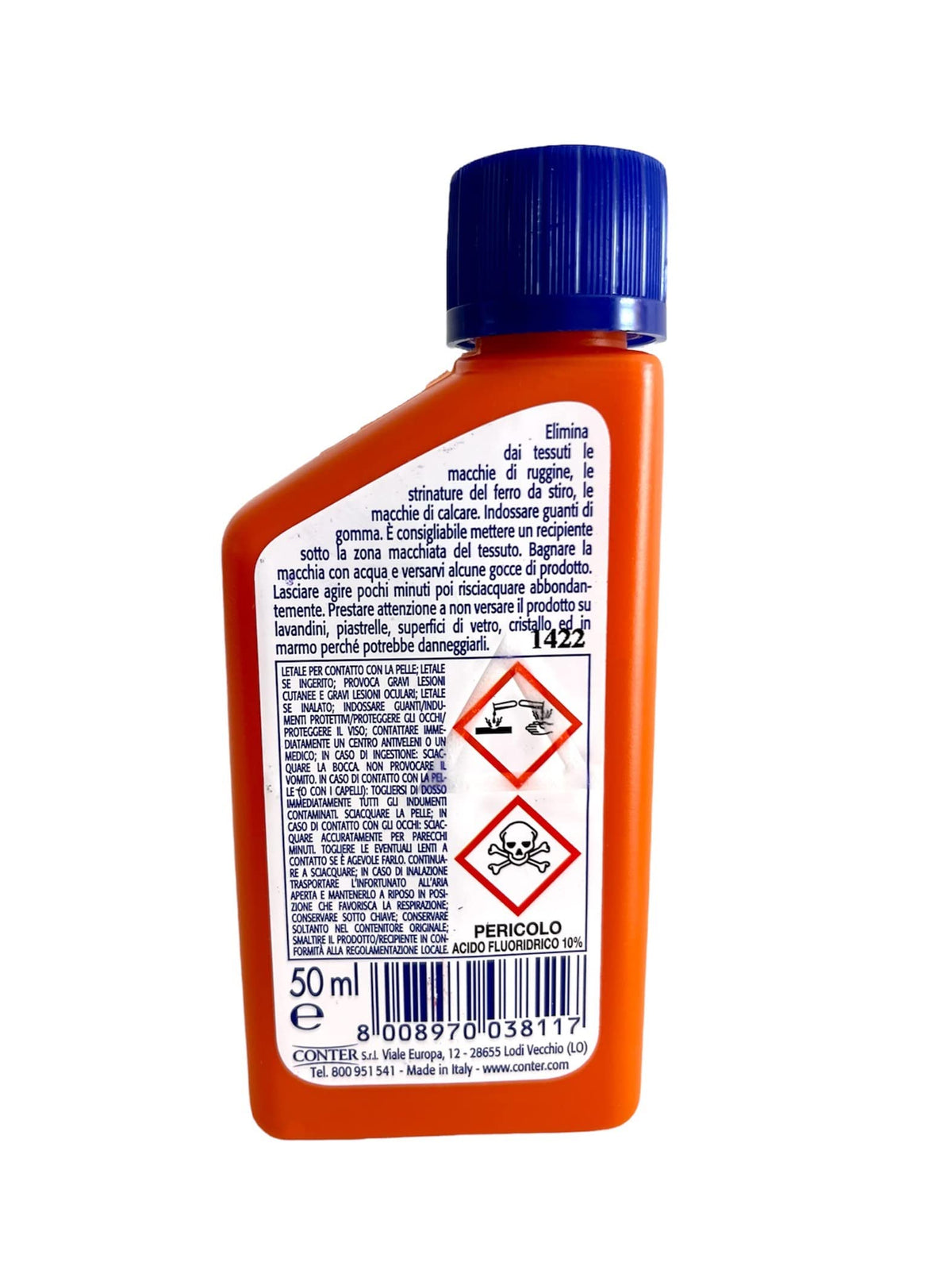 TOGLIRUGGINE RAPIDA RIMUOVE RUGGINE - CALCARE - E LE STRINATURE DEL FERRO DA STIRO (2 Pezzi 100Ml)