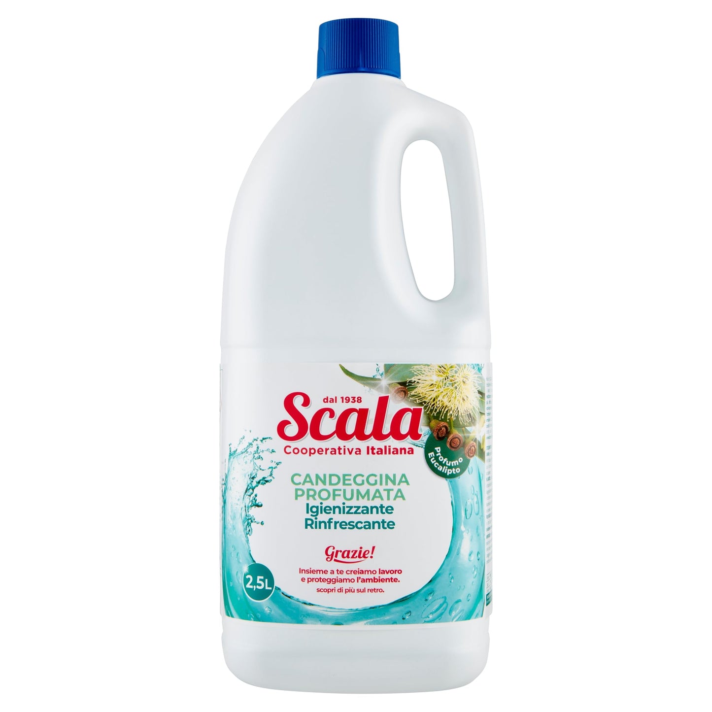 Scala - Candeggina profumo Eucalipto. 2,5l