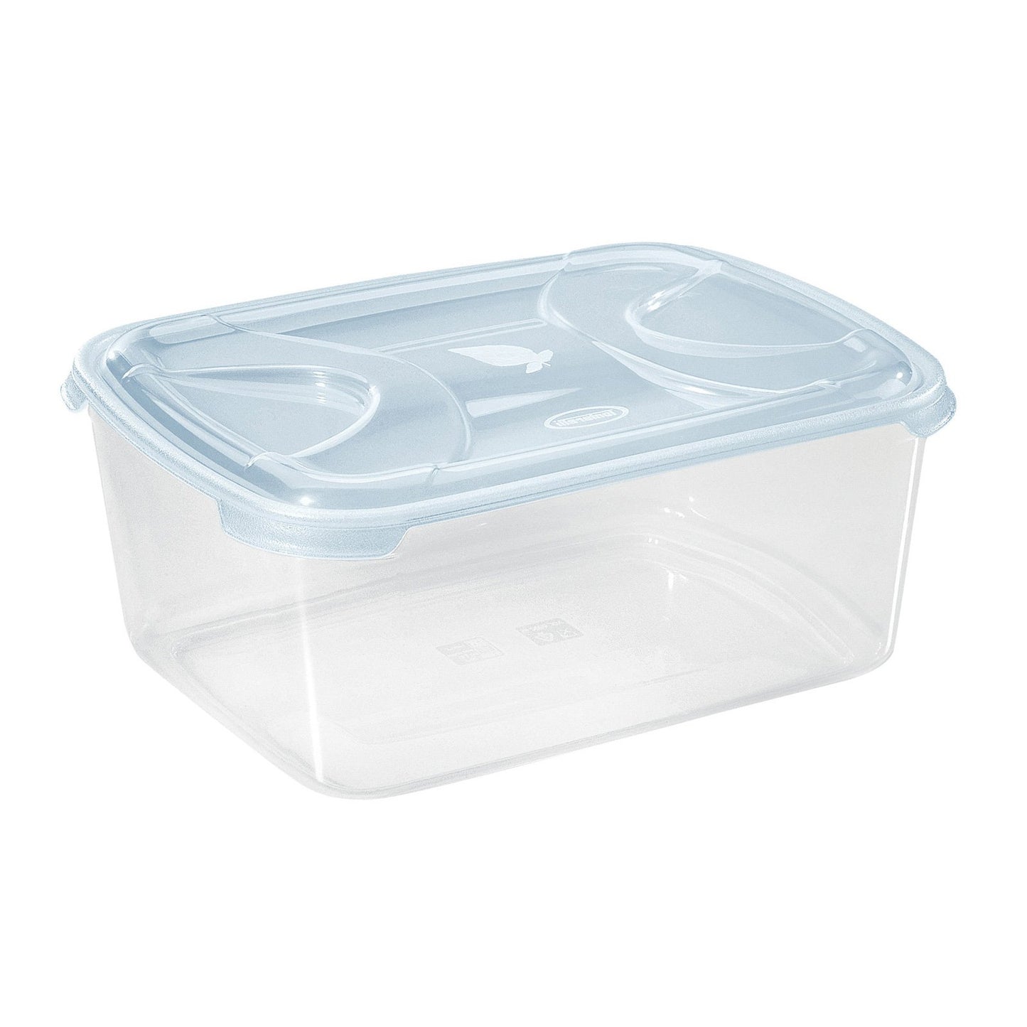 Tontarelli Nuvola - Contenitore salvafreschezza 6,8 l, Colore: Blu/Trasparente
