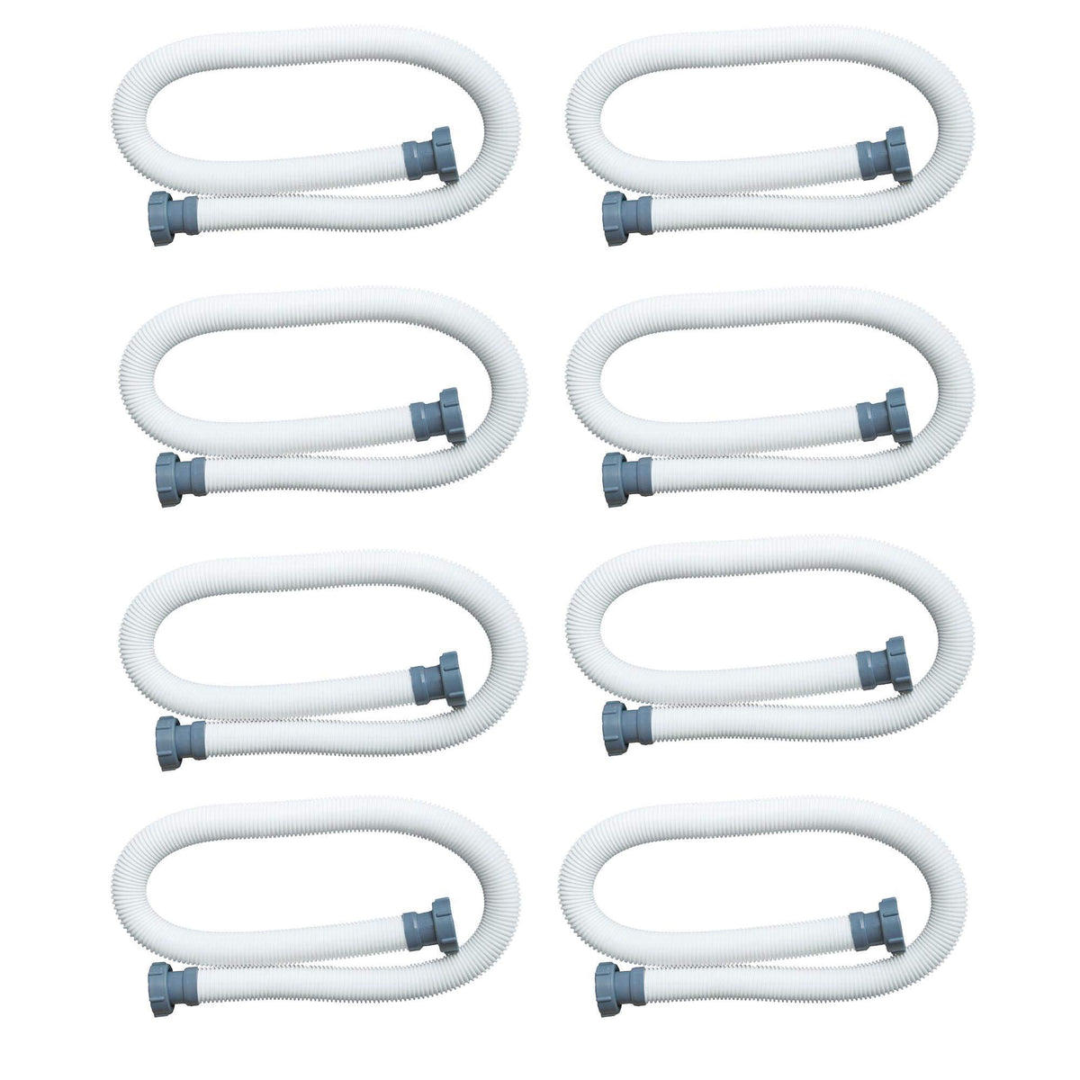 Intex Tubo di ricambio per pompa da piscina, diametro 3,8 cm, confezione da 8