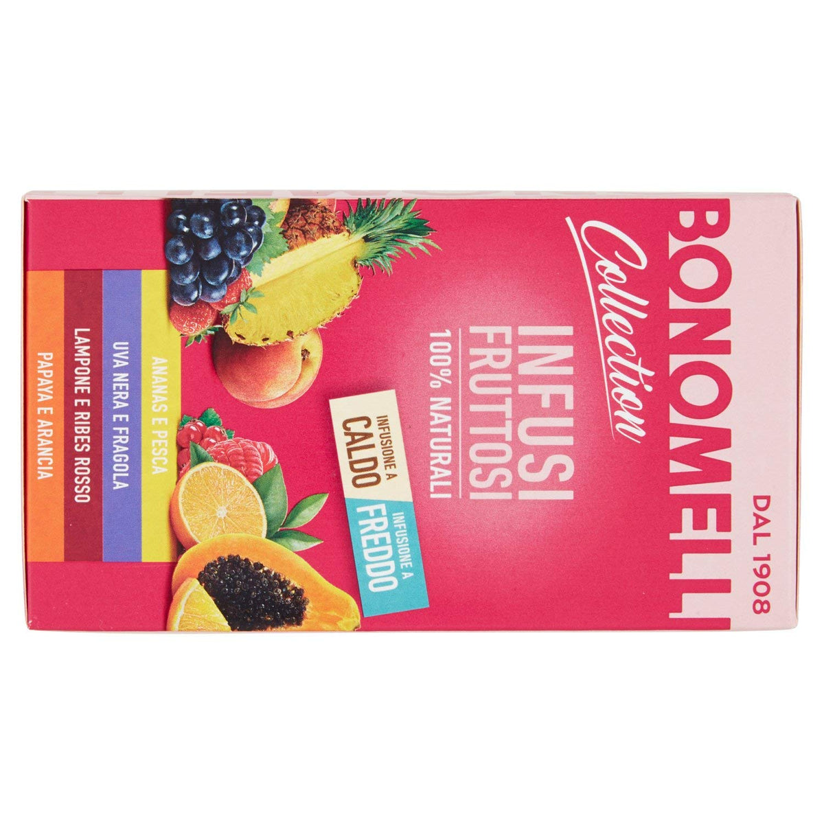 Bonomelli Infusi Fruttosi 100% Naturali Collection, 20 x 40g